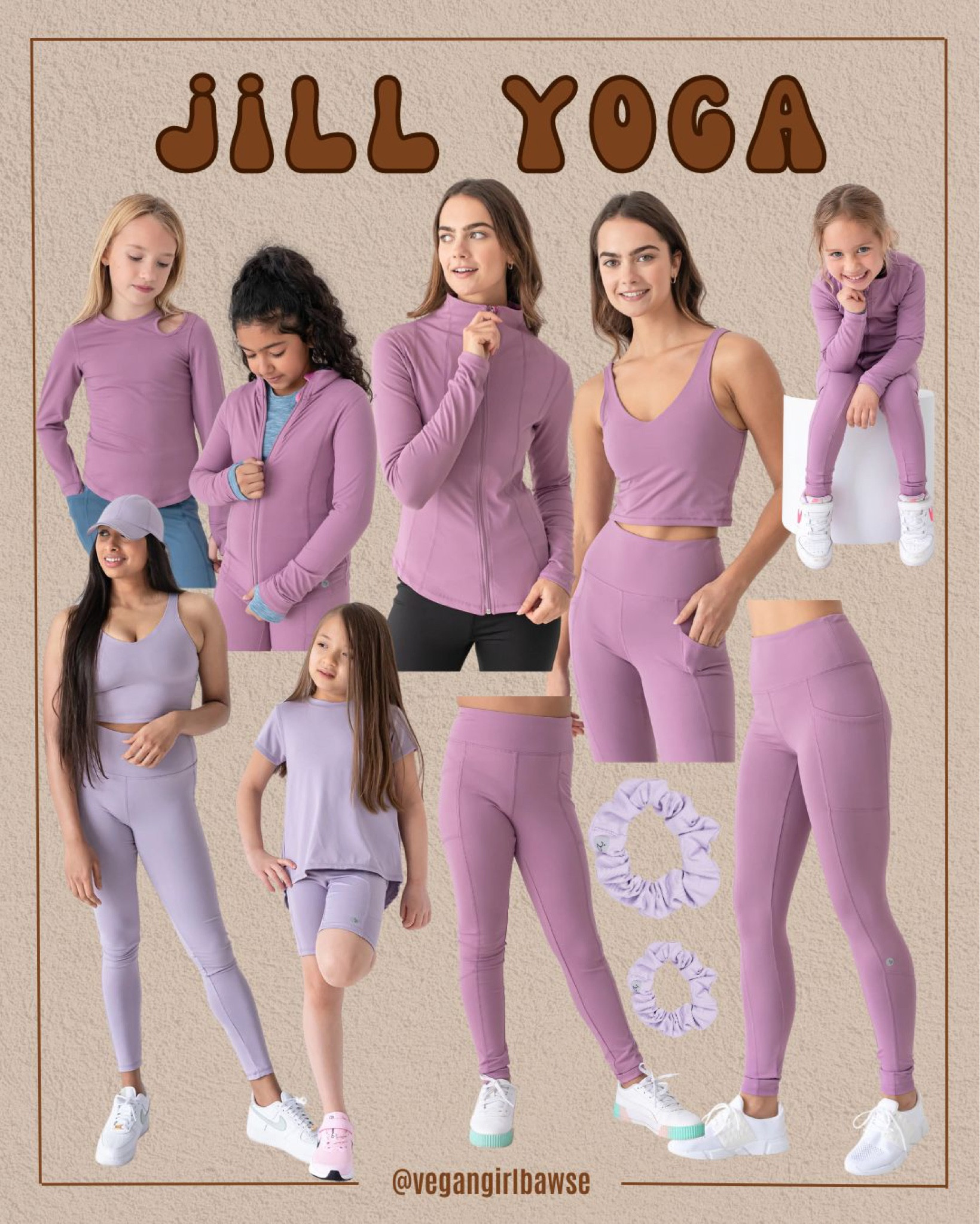 Experience the essence of comfort and style with Jill Yoga. Elevate your activewear game with our meticulously crafted designs, tailored for every body type. Embrace versatility and confidence in every stretch, bend, and pose. Discover the fusion of fashion and functionality that defines the Jill Yoga experience.

#LTKkids #LTKfitness #LTKfamily
