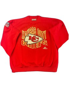 Vintage 90s Kansas City Chiefs NFL Apex One Sweatshirt Mens Adult Size S  | eBay | eBay US