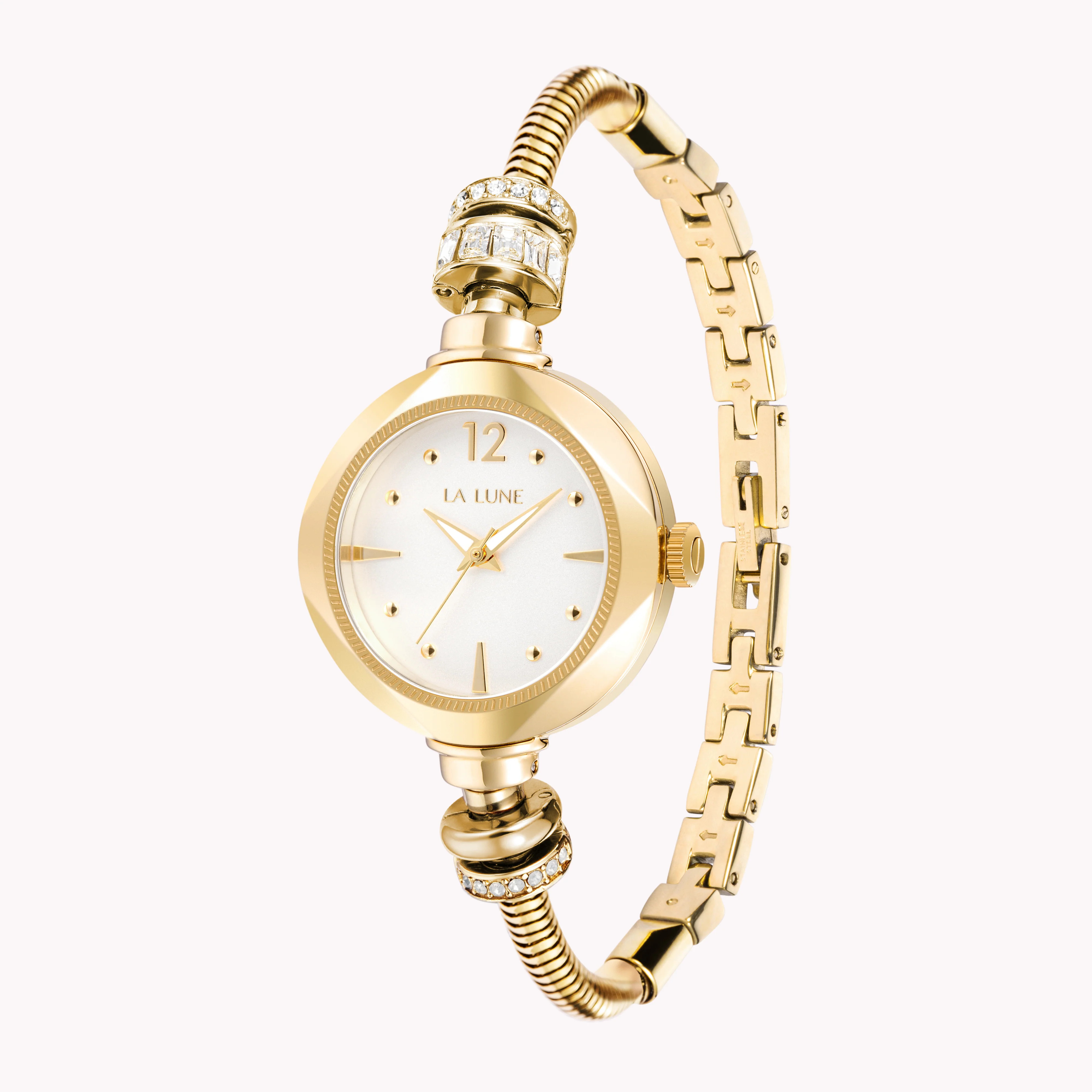 Gold Moon Watch + Galaxy Charm Set | La Lune