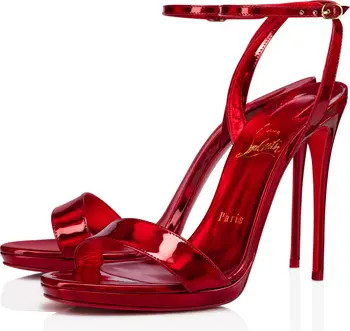 Loubi Queen Psych Ankle Strap Sandal | Nordstrom