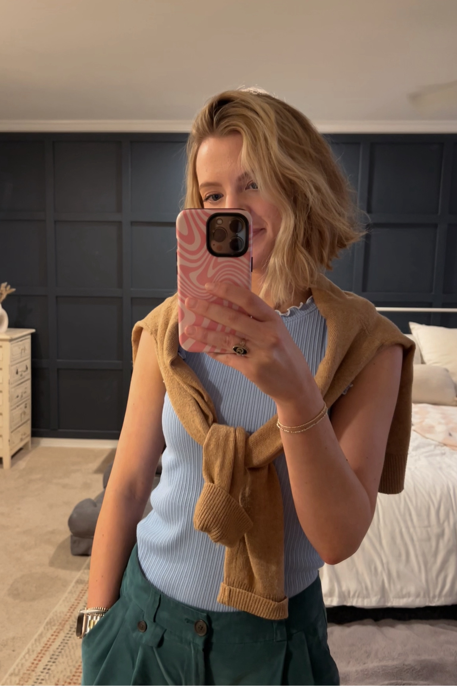 Obsessed with this Old Navy cardigan! Top is old loft

Old navy, summer outfits, office outfit, casual outfit, trousers 

#LTKSeasonal #LTKsalealert #LTKworkwear