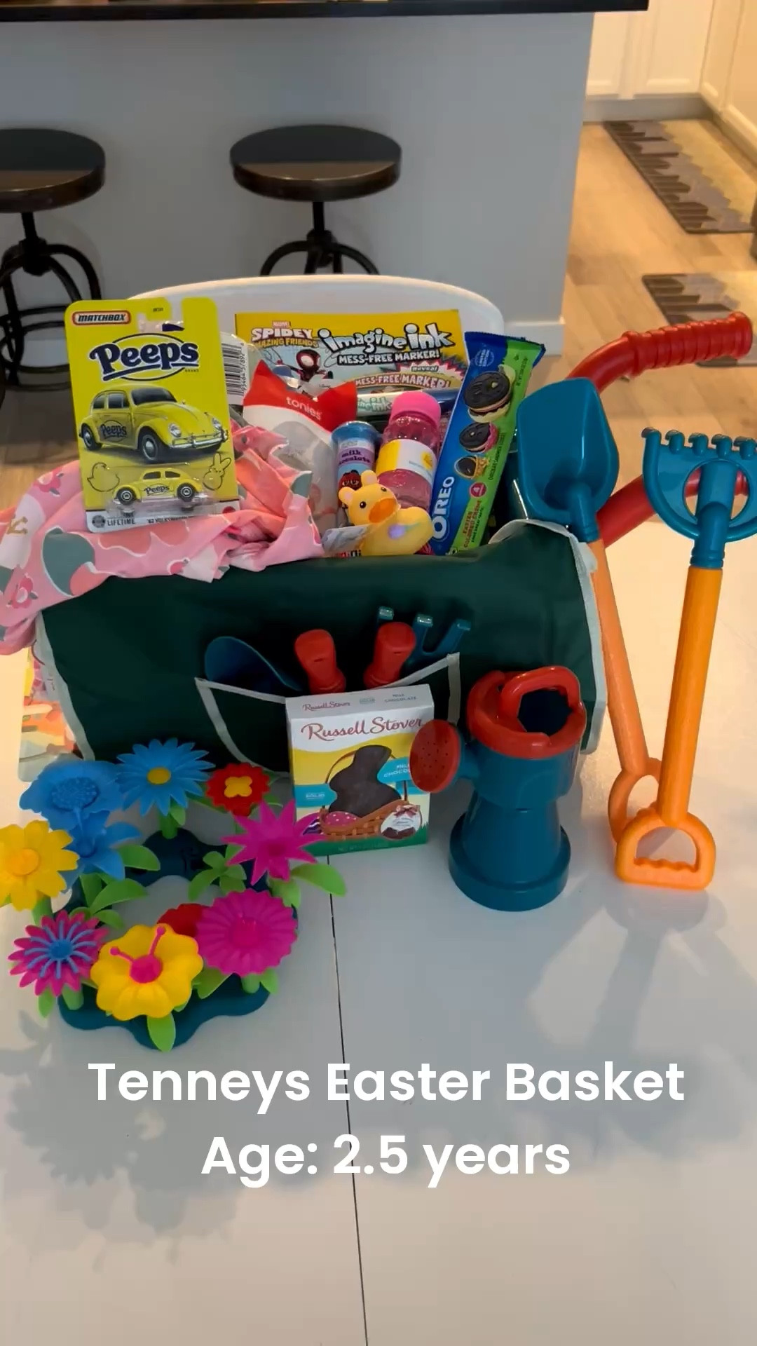 Tenneys Easter Basket- well, Easter wheel barrel… 

My mom sent an outdoor gardening set for I used that for her basket this year 🤷🏻‍♀️😂

#LTKKids #LTKmomlife #LTKSeasonal