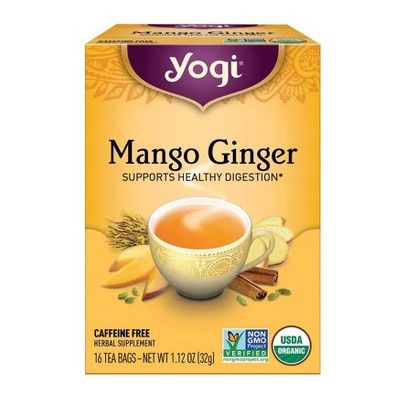 Yogi Tea - Mango Ginger Tea - 16ct | Target