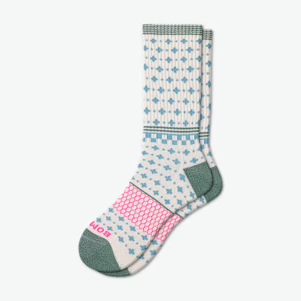 Women's Fair Isle Calf Socks | Bombas
