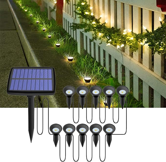 Outdoor Solar Lights In-ground Solar Lights Motion Sensor Solar Lights Solar Powered Lights Outdo... | Amazon (US)