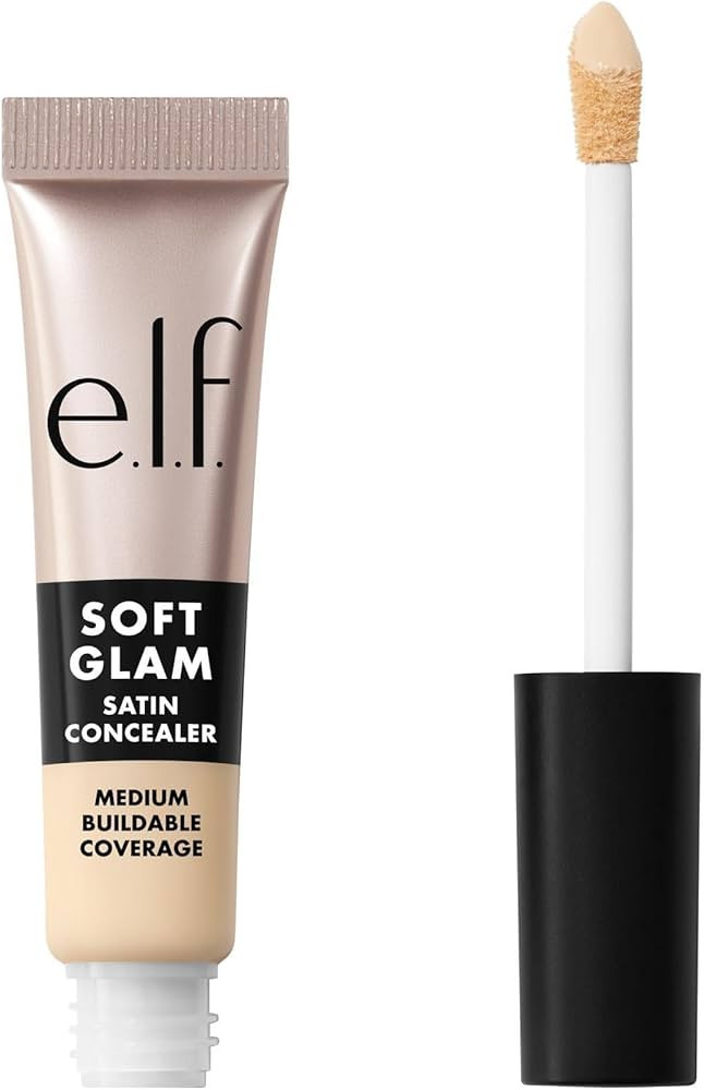 e.l.f. Soft Glam Satin Concealer, Medium Coverage For Blemishes & Under-Eye, Crease-Resistant, Lo... | Amazon (CA)