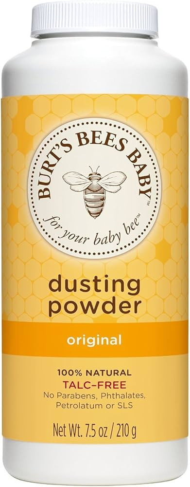 Burt's Bees Baby Dusting Powder, Talc Free, 7.5 Ounce(Pack of 3) | Amazon (US)