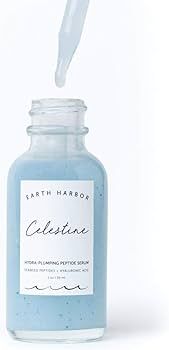 Earth Harbor | CELESTINE Hydra-Plumping Peptide Serum - Skin Elasticity & Replenishing Nutrients ... | Amazon (US)