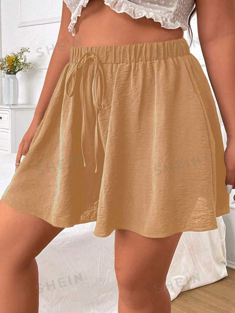 Color: Khaki | SHEIN