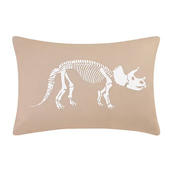 Under the Stars Kids Glow In The Dark Dino Throw Pillow, Color: Tan - JCPenney | JCPenney