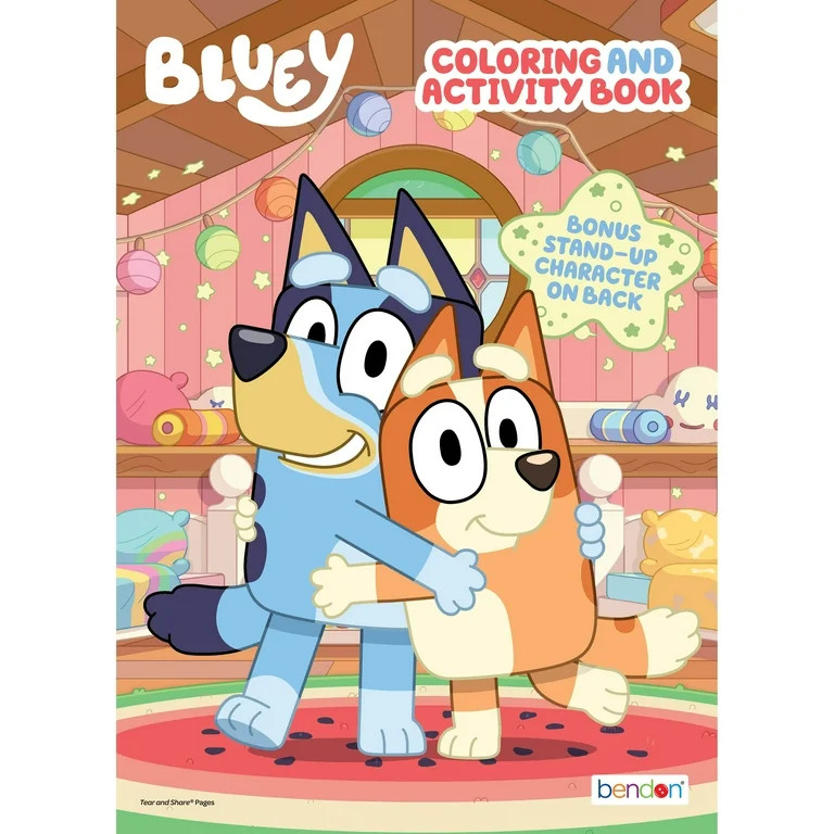 Bluey Jumbo Coloring Book, 64 Pages by Bendon, Paperback ISBN: 09781690279433 | Walmart (US)
