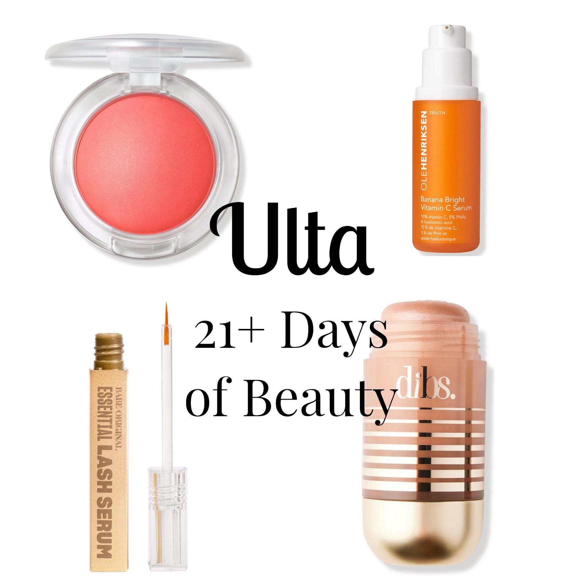 Day 1 of Ulta 21+ Days of Beauty! I’ve had my eyes on this Dibs highlighter for SO long! Absolutely snagging it!

#LTKSaleAlert #LTKBeauty #LTKSpringSale