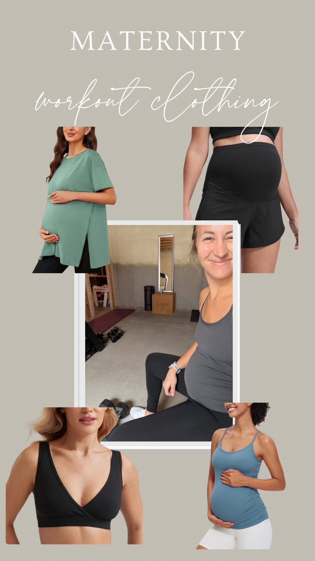 The best maternity workout clothing💪🏼

#LTKfitnessgoals #LTKmomlife #LTKActive