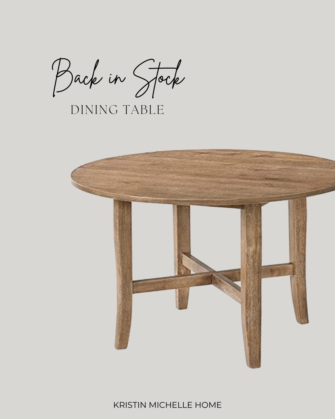 🔔 BACK IN STOCK 🔔 I get sooo many questions about where my kitchen table is from. It’s been out of stock for a long time, but it’s FINALLY back!!!

#LTKHome