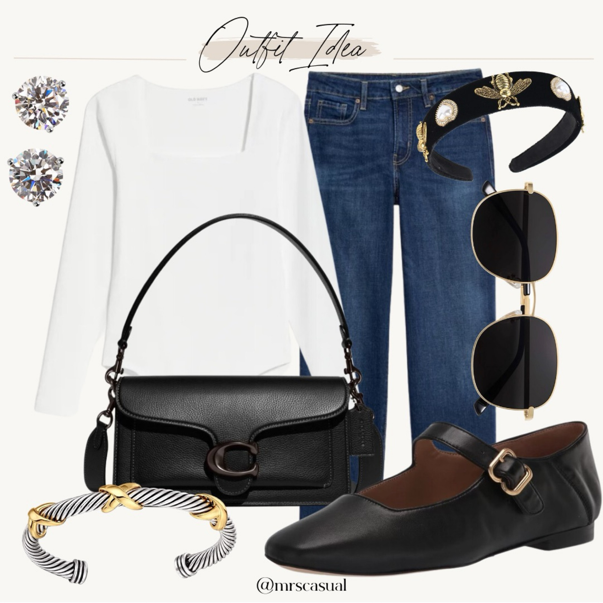 Bodysuit and denim easy outfit idea 

#LTKSeasonal #LTKfindsunder100 #LTKfindsunder50