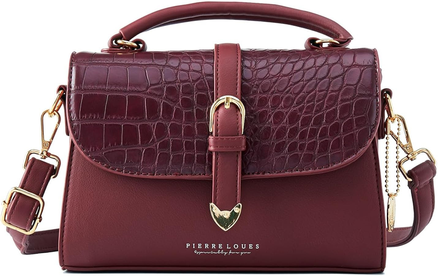 Satchel Purse for Women, Small Top Handle Clutch Crossbody Bag | Amazon (US)