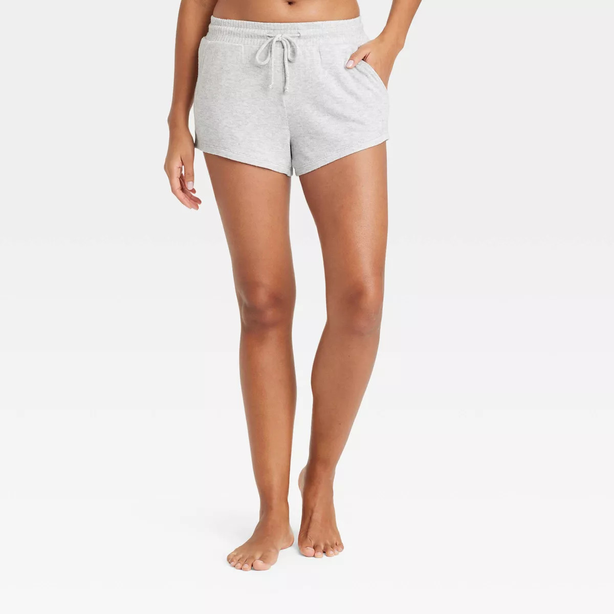 Women's Perfectly Cozy Shorts - Stars Above™ Dark Gray M | Target