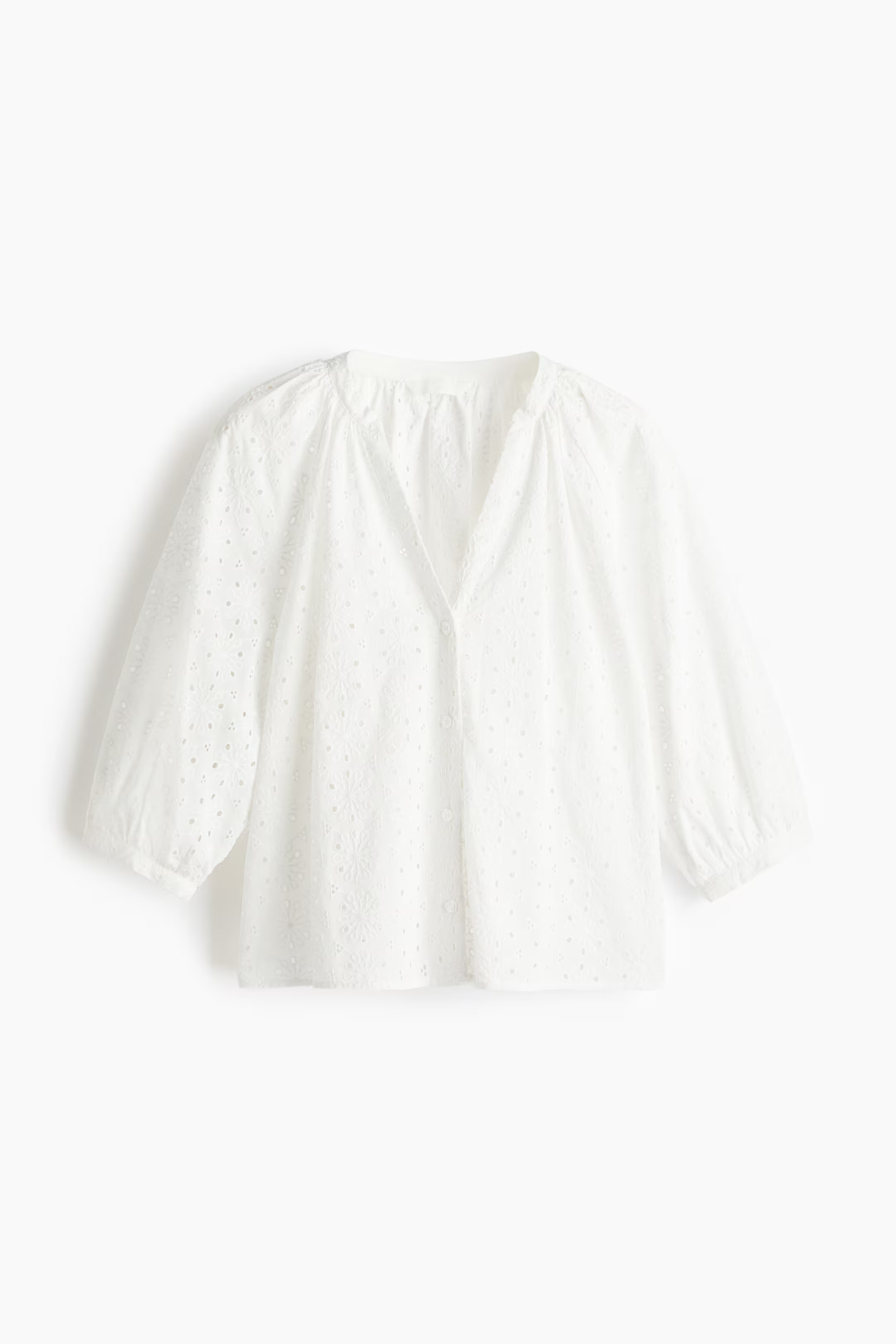 Broderie anglaise blouse | H&M (UK, MY, IN, SG, PH, TW, HK)