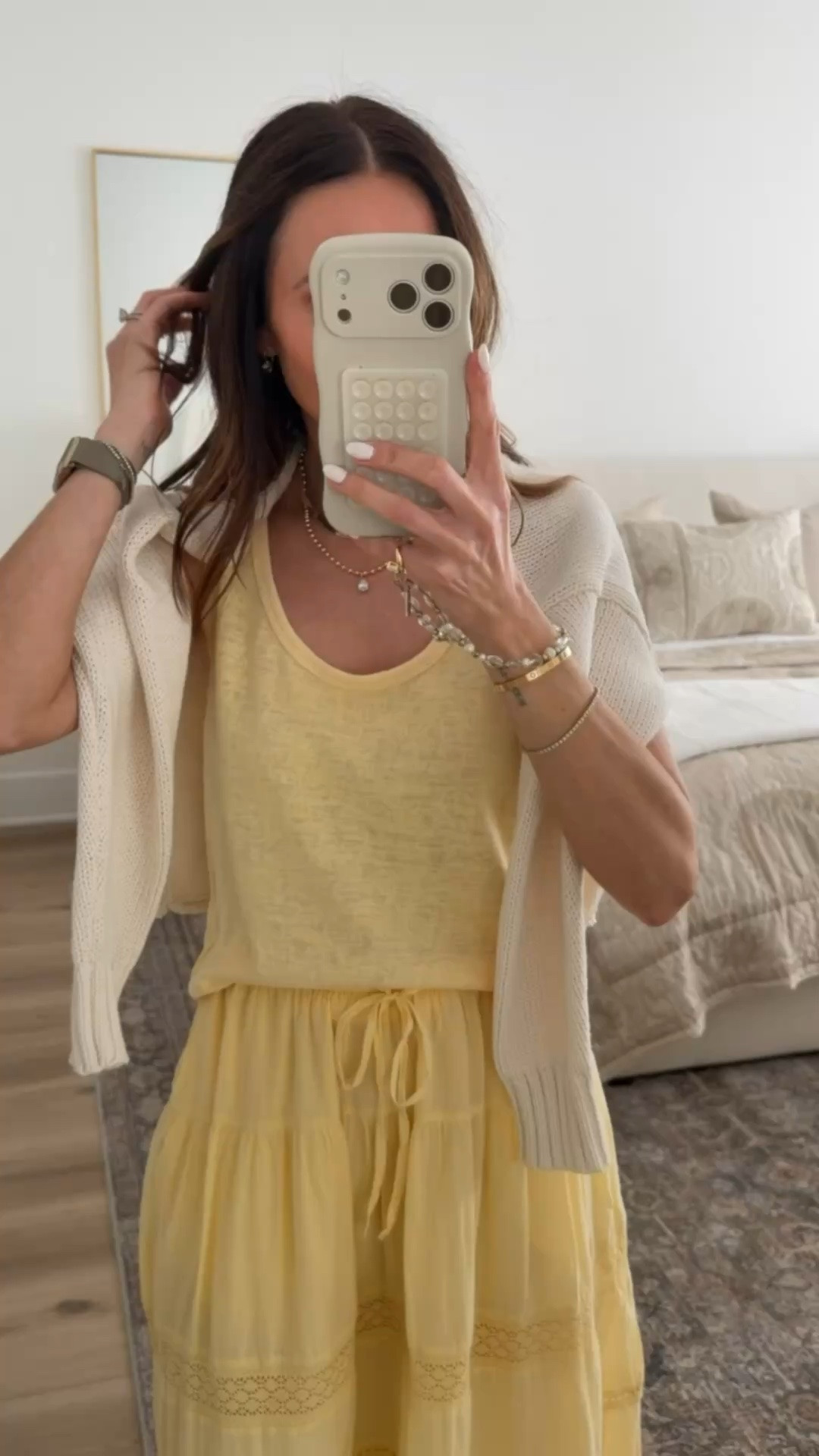 Sunny yellow outfit, tank top and maxi skirt.

yellow summer dress, vacation outfit, feminine summer style, beach vacation look, effortless chic outfit, sundress outfit, resort wear style, casual summer dress, brunch outfit ideas, romantic summer look

#LTKootd #LTKOver40