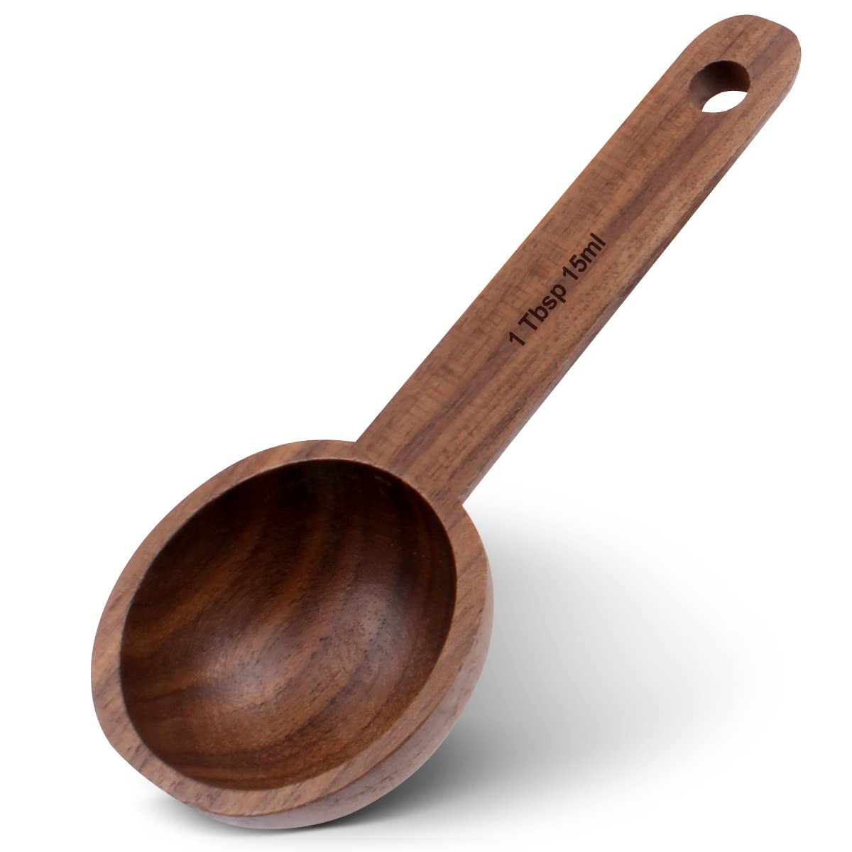 Wooden Coffee Spoon in Walnut, Houdian Coffee Scoop Measuring for Coffee Beans, Whole Beans Groun... | Amazon (US)