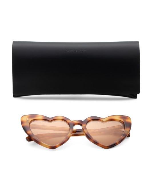 54mm Designer Heart Shaped Sunglasses | TJ Maxx