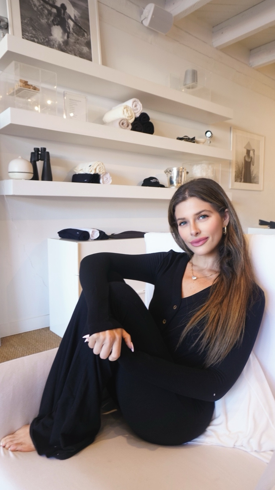 Off-the-shoulder, floor-length, and giving 90s icon energy!!! 

The @Cindy Crawford Dress by @BLEUSALT is as cozy as it is chic, and yes, it has thumb holes.

Use code MADISON for 10% off 💫

#cindycrawford #fallfashion #falldealsforyou #bleusalt 

#LTKSeasonal #LTKWorkwear #LTKStyleTip