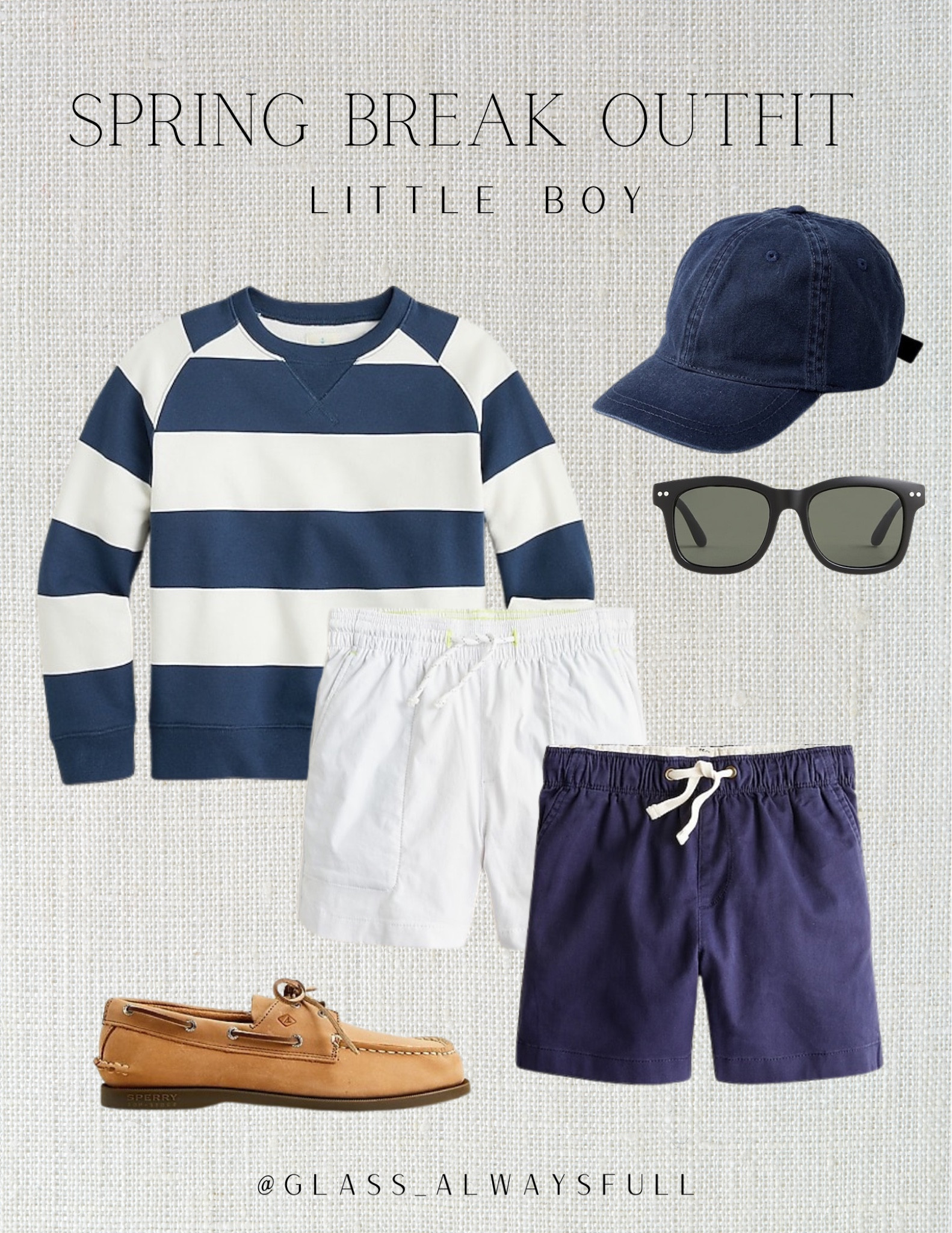 Spring break outfit, little boy outfit, toddler boy outfit, boys spring clothes, boys shorts, boys sunglasses, boys shoes, kids spring clothes, Easter, kids sunglasses, kids vacation, Callie Glass @glass_alwaysfull 


#LTKSeasonal #LTKfamily #LTKkids