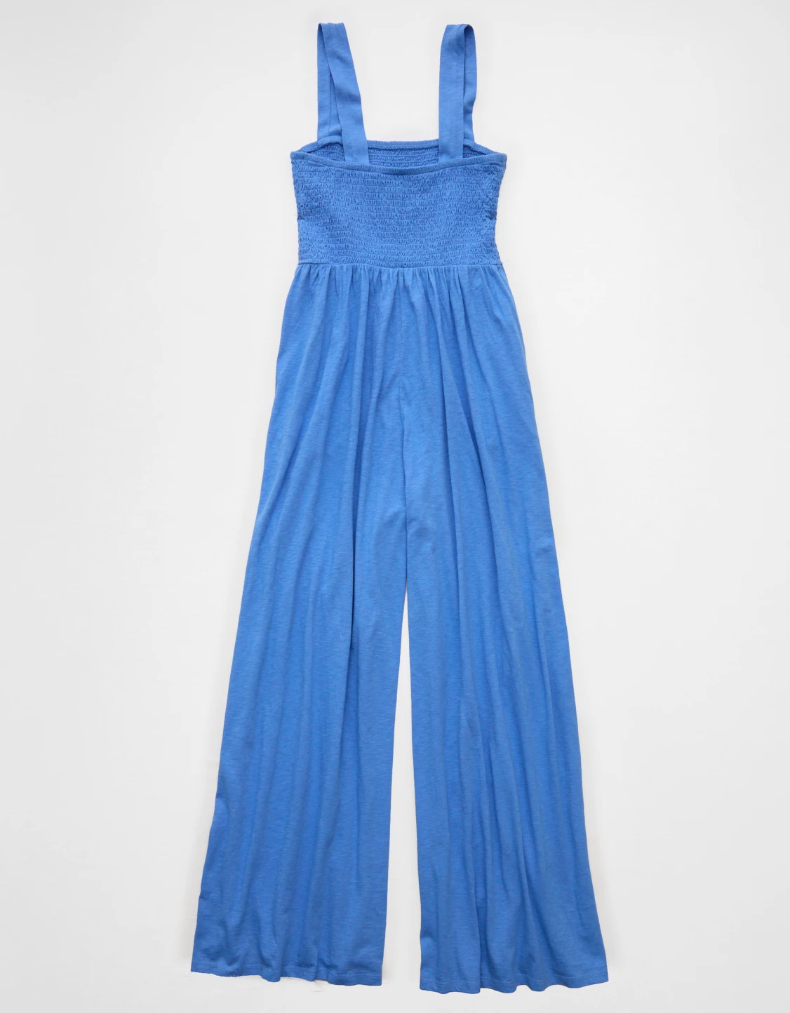 AE Sunchaser Knit Smocked Jumpsuit | American Eagle Outfitters (US & CA)