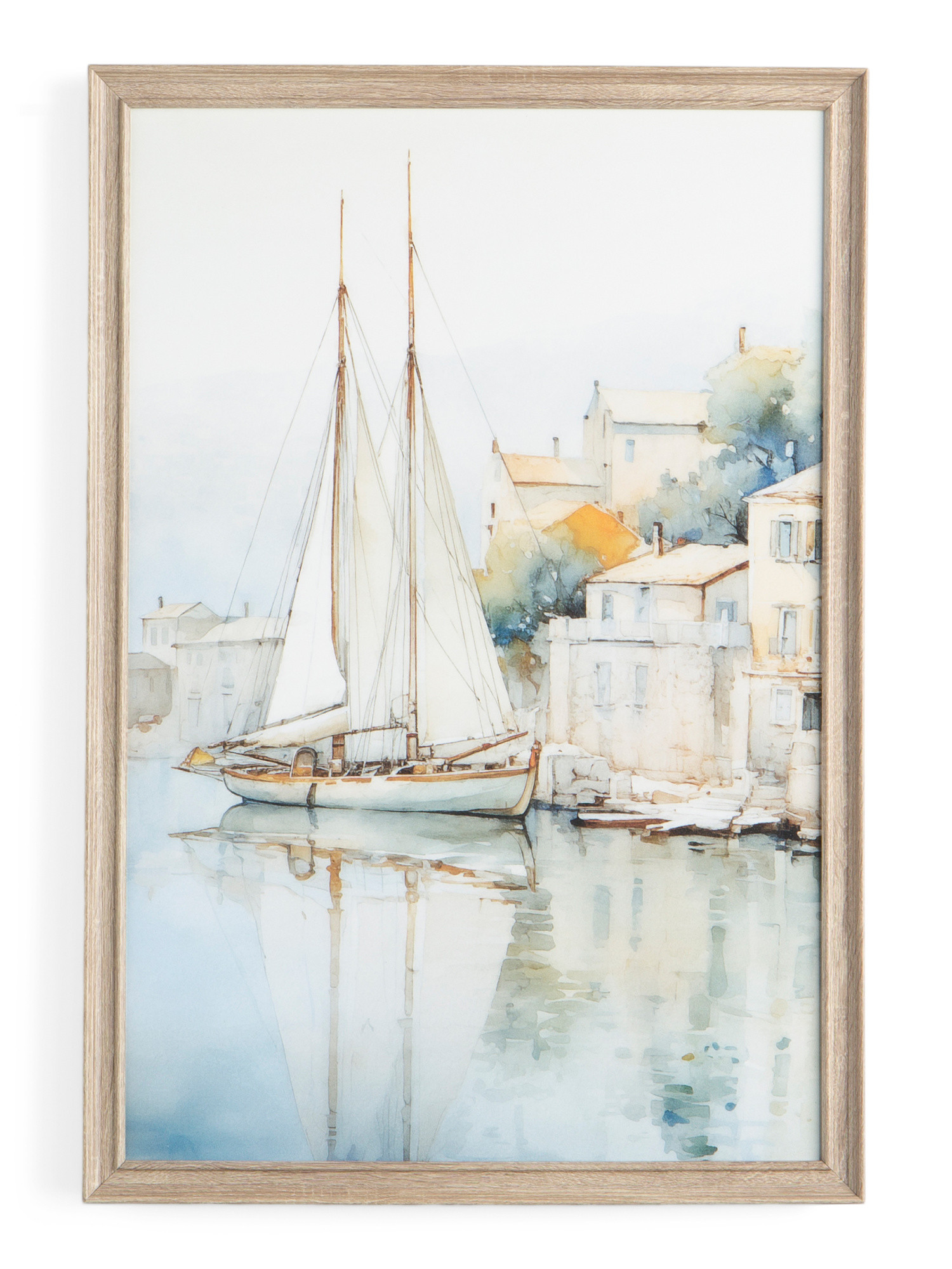 16x24 Sailboats Framed Wall Art | TJ Maxx