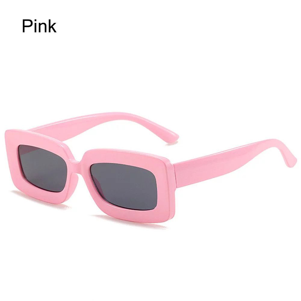 Pink Rectangle Sunglasses | Walmart (US)