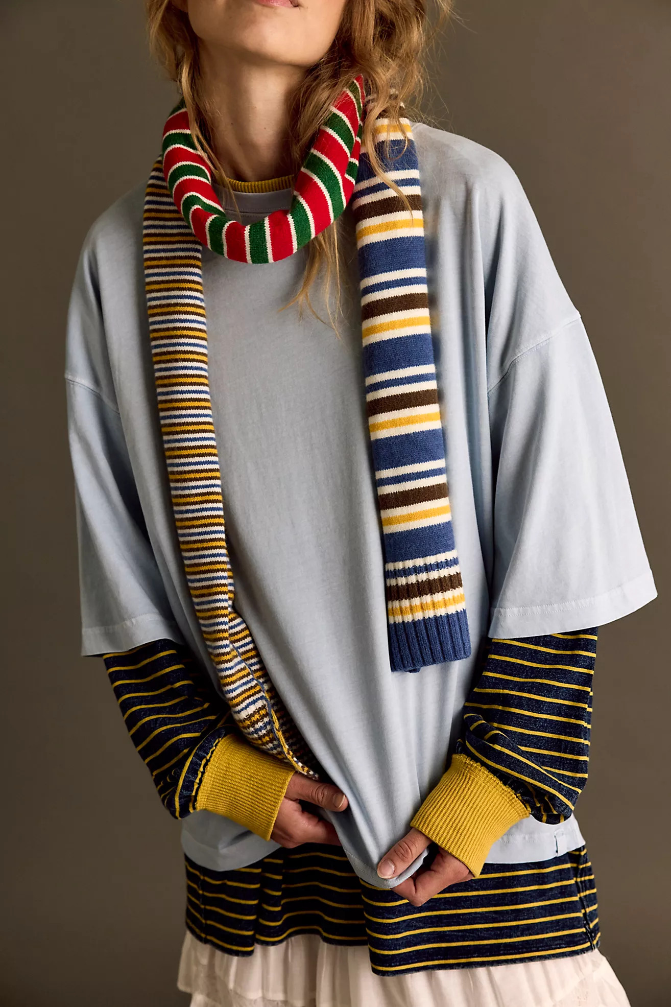 Stars Hollow Stripe Skinny Scarf | Free People (Global - UK&FR Excluded)