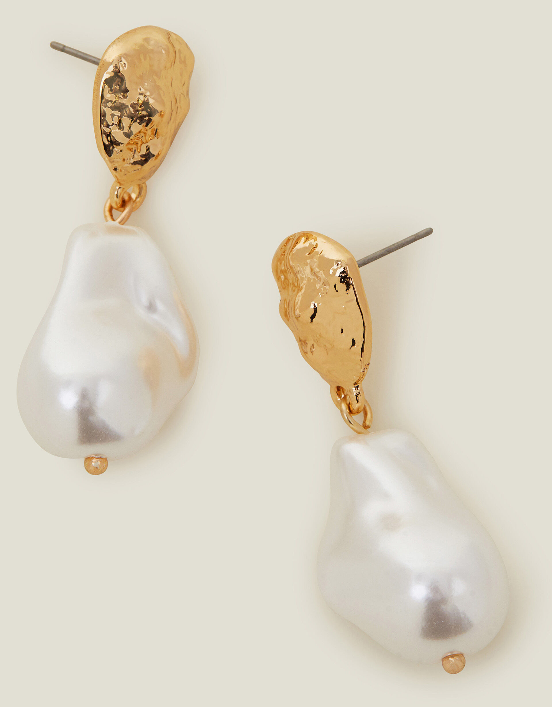 Molten Pearl Drop Earrings | Accessorize (Global)