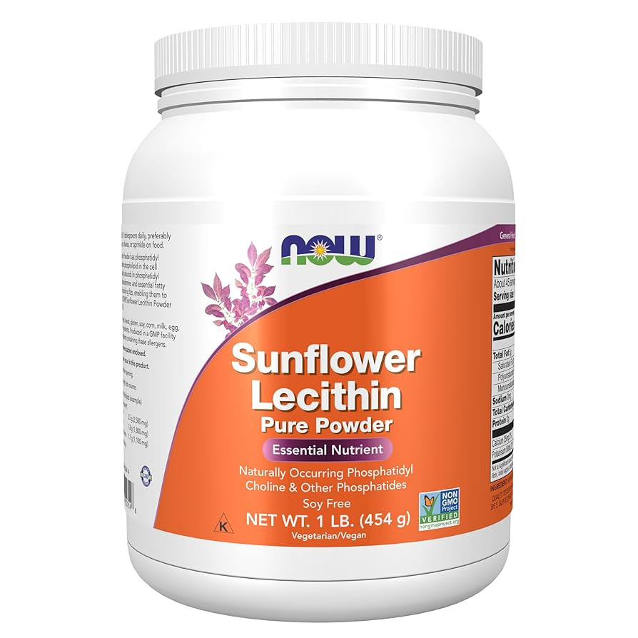 NOW Foods Supplements, Sunflower Lecithin with naturally occurring Phosphatidyl Choline and Other... | Amazon (US)