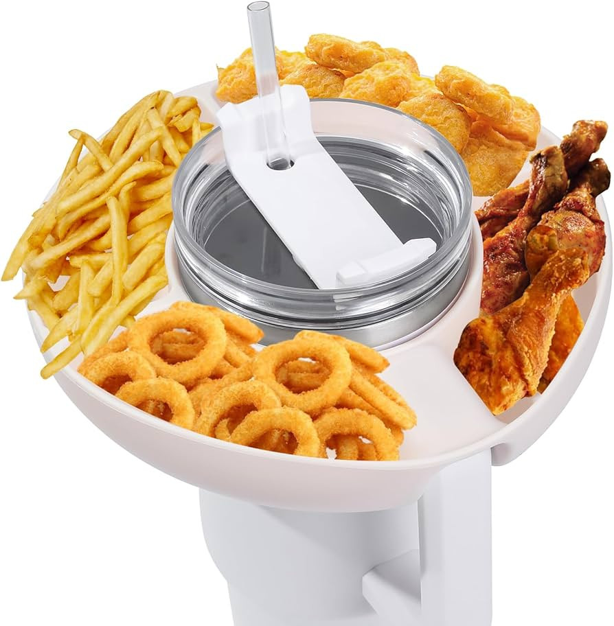 Jugakor Snack Bowl for Stanley 40 oz Tumbler with Handle, Tumbler Snack Tray Compatible with Stan... | Amazon (US)