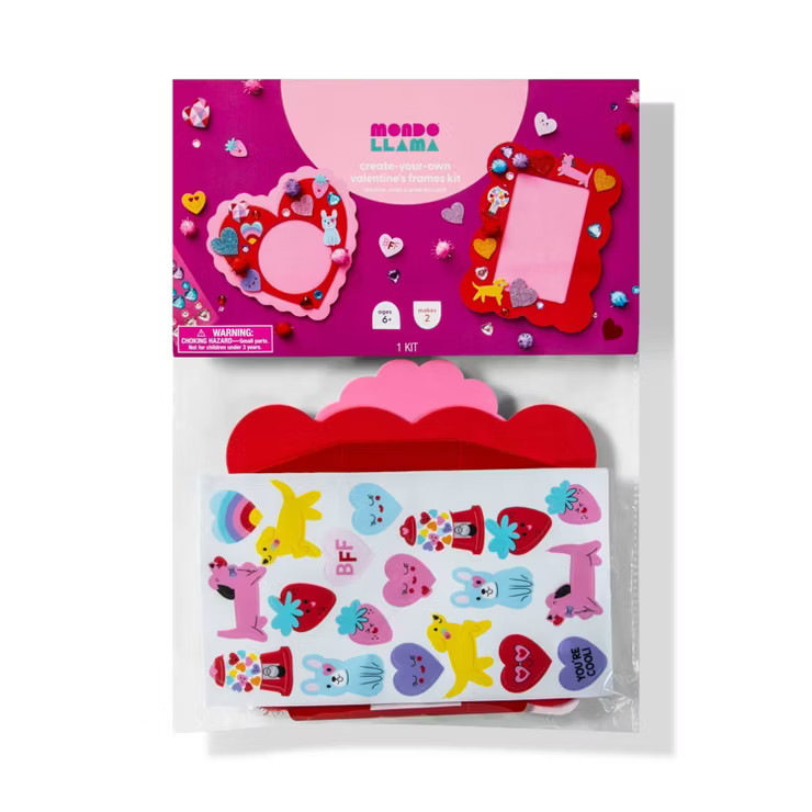 Valentine's Day Create-Your-Own Frame Kit - Mondo Llama™ | Target