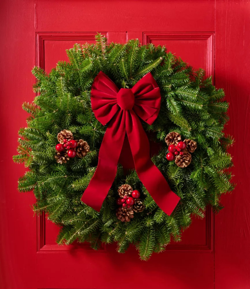 Traditional Christmas Balsam Wreath, 24" | L.L. Bean