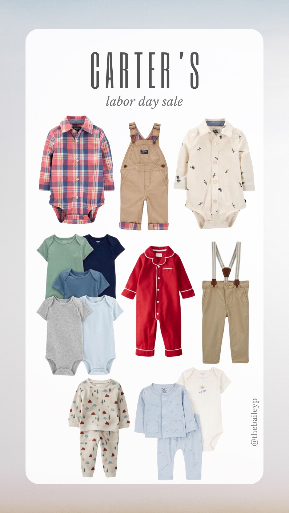 Carter’s is offering 50% off everything for Labor Day Weekend! 🇺🇸😍

#LTKunder50 #LTKkids #LTKbaby