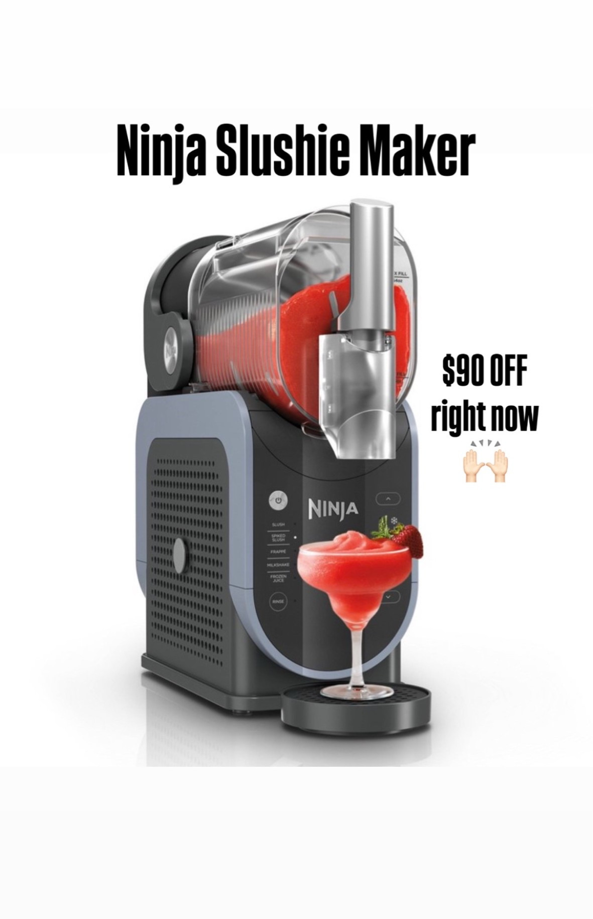 A summer must have! The Ninja Slushie Maker! Have & LOVE 🙌🏻👏🏻

$90 off on sale right now!

#LTKSaleAlert #LTKHome