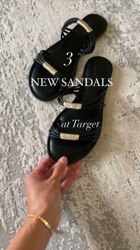 3 new sandals at target
1. My favorite- I go between a 6 and 6.5. Took the 6, but could also have sized up. 
2. Sweet feminine flat- true to size 
3. Chic minimalist style- true to size 
All under $18 with Circle discount 
Vacation. Summer. Spring outfit. Vacation outfit. 
Top is a cute eyelet style, true to size. 
Jeans true to size. 
Jewelry code HINTOFGLAM to save. 
Lip treatment is my new favorite lip product  

#LTKsalealert #LTKxTarget #LTKfindsunder50