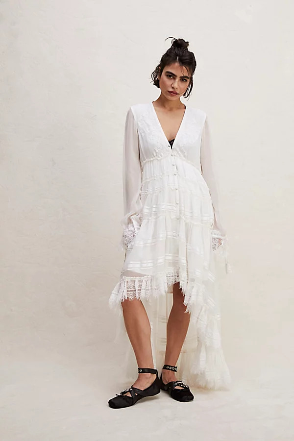 Rococo Sand Low Long Dress by Rococo Sand at Free People, White, M | Free People (Global - UK&FR Excluded)