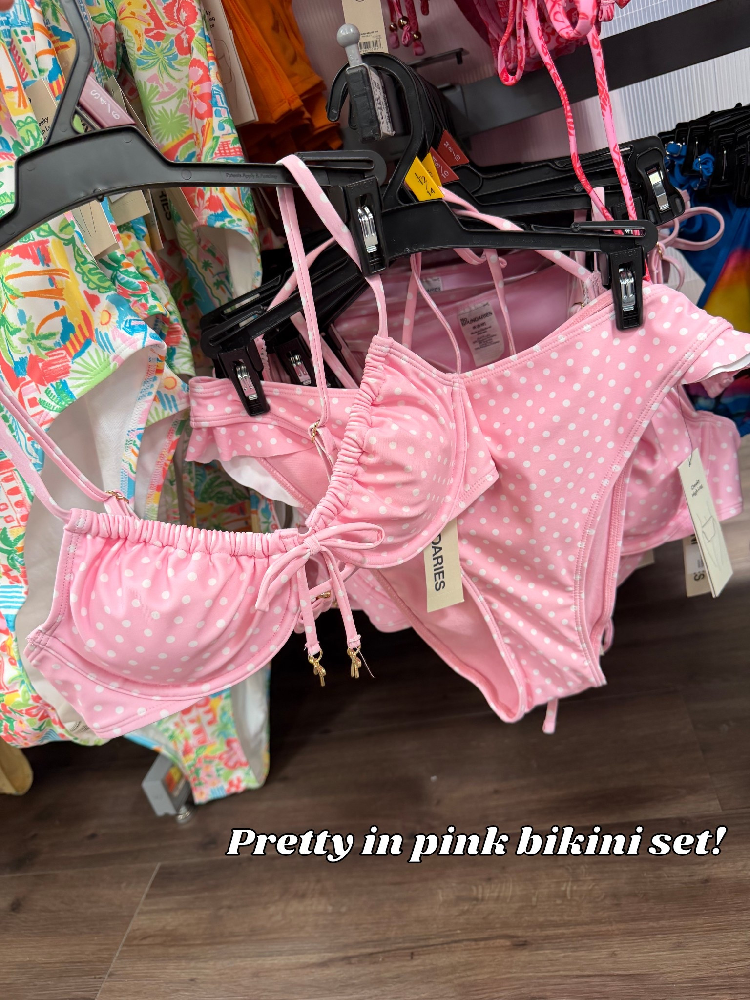 Walmart Swimwear No Boundaries Oink Polka Dot Bikini Set #walmartstyle #walmartswim #springoutfits #noboundaries

#LTKootd #LTKTravel #LTKSwim