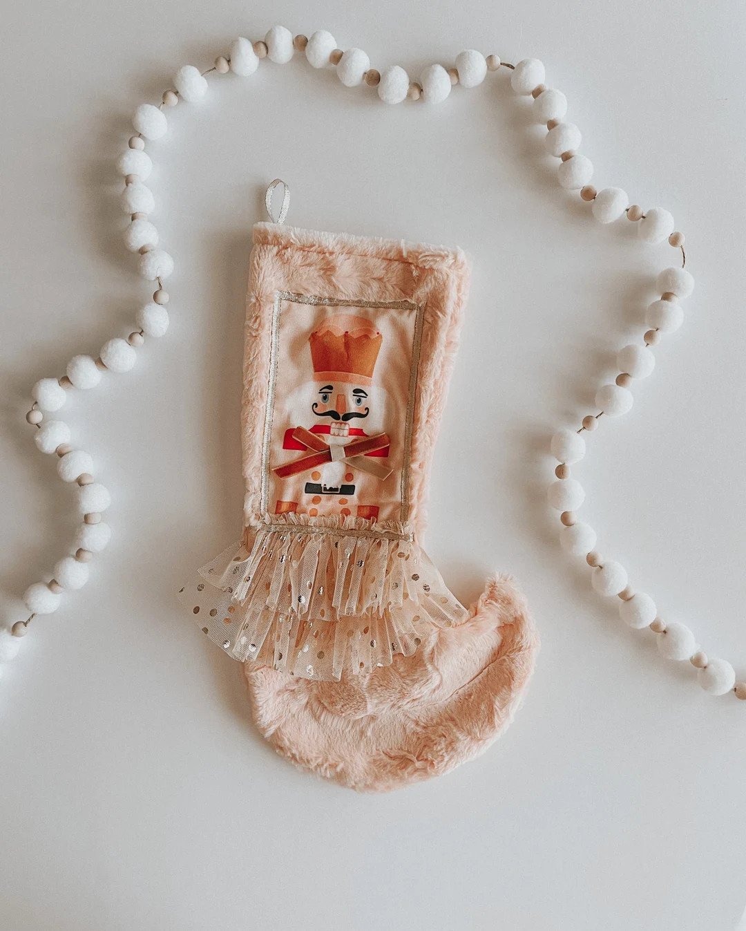 Nutcracker Stocking// Christmas Stocking//pink Christmas - Etsy | Etsy (US)