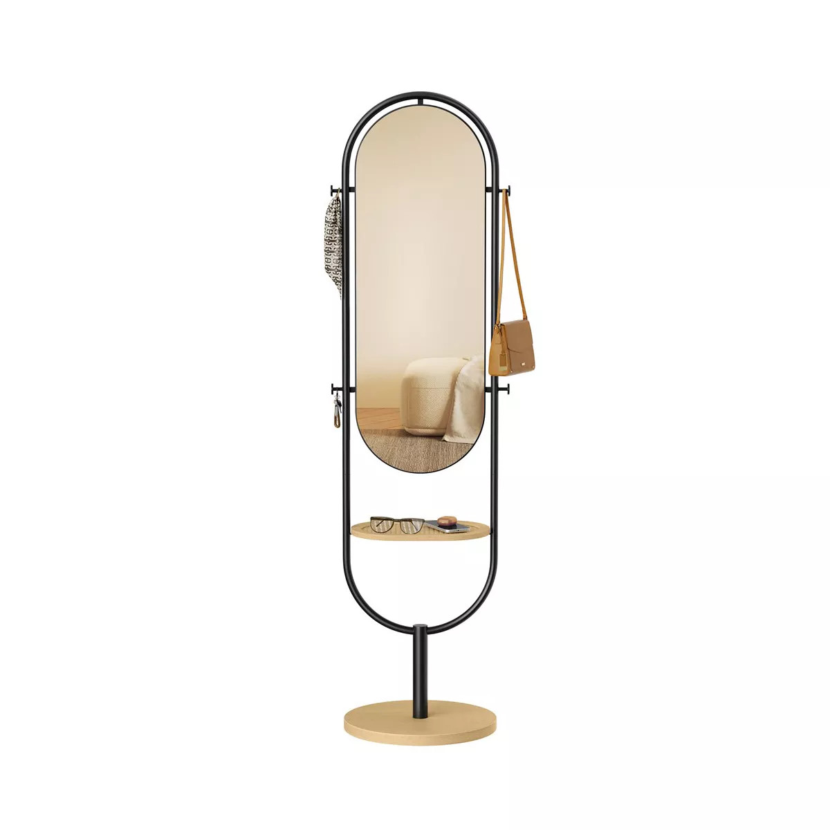 SONGMICS Full-Length Floor Mirror, Modern Standing Full Body Mirror, Inspired by Original Award-W... | Target