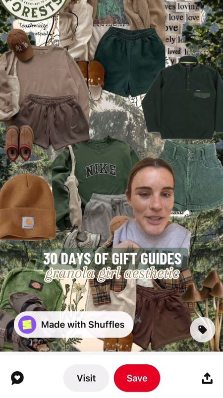 Granola aesthetic gift guide for her. Lots of gift ideas for the girl that loves camping, hiking, and adventures.

#LTKHoliday #LTKVideo #LTKGiftGuide