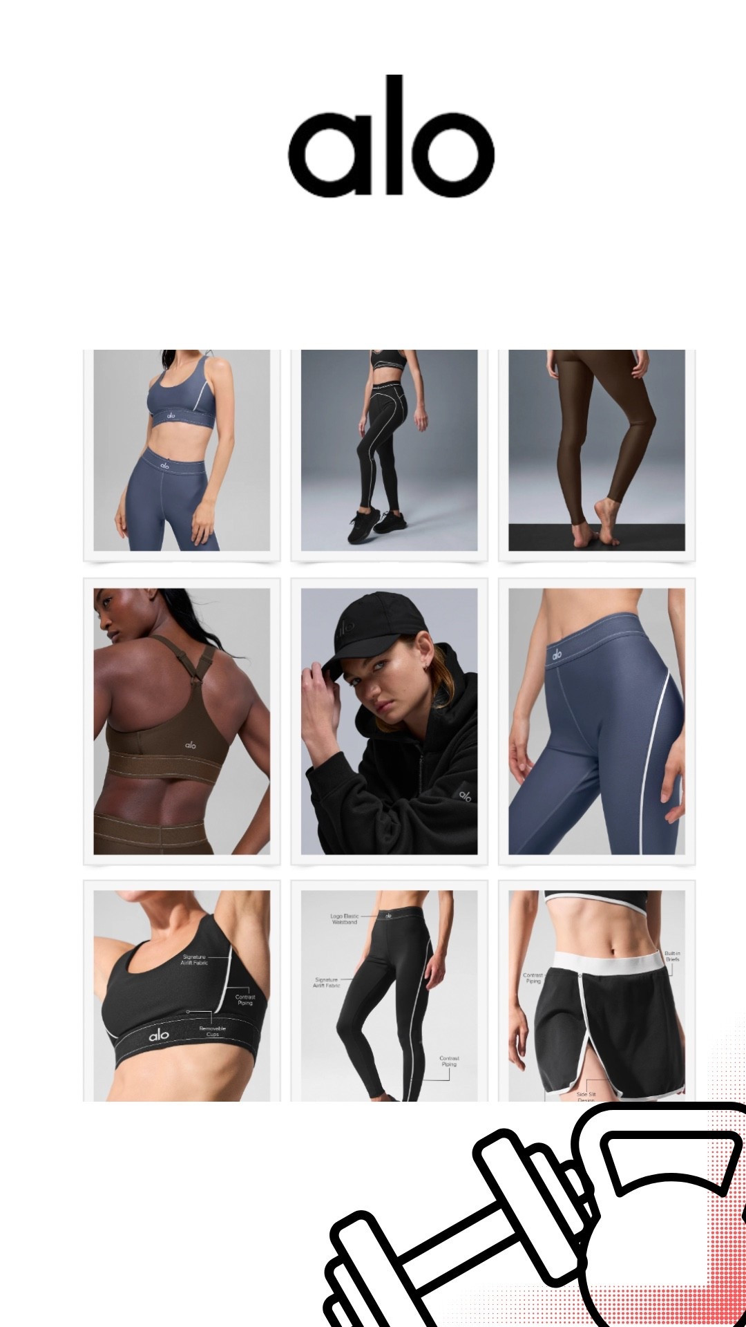 Alo workout favorites 

#LTKfitnessgoals