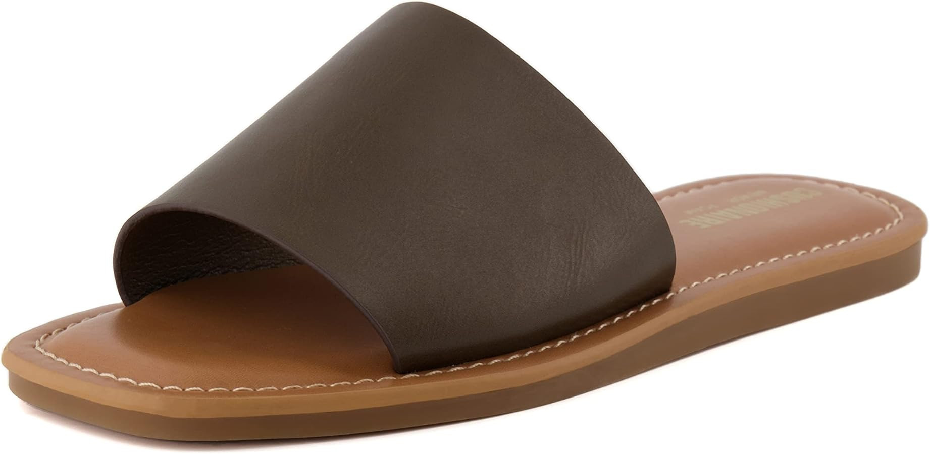CUSHIONAIRE Women's Spicy slide Sandal with Memory Foam | Amazon (US)