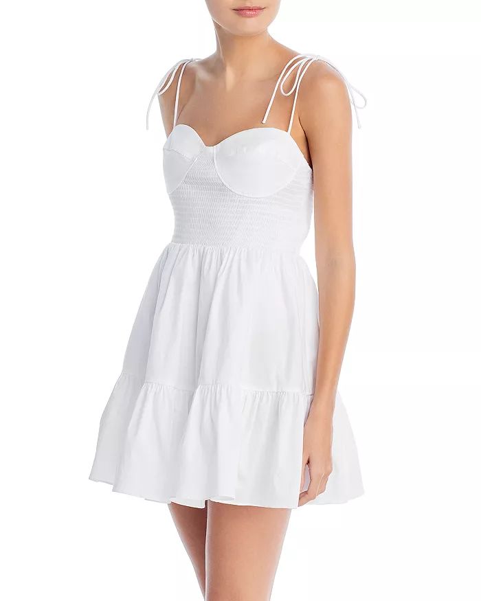 Landry Smocked Mini Dress | Bloomingdale's (US)