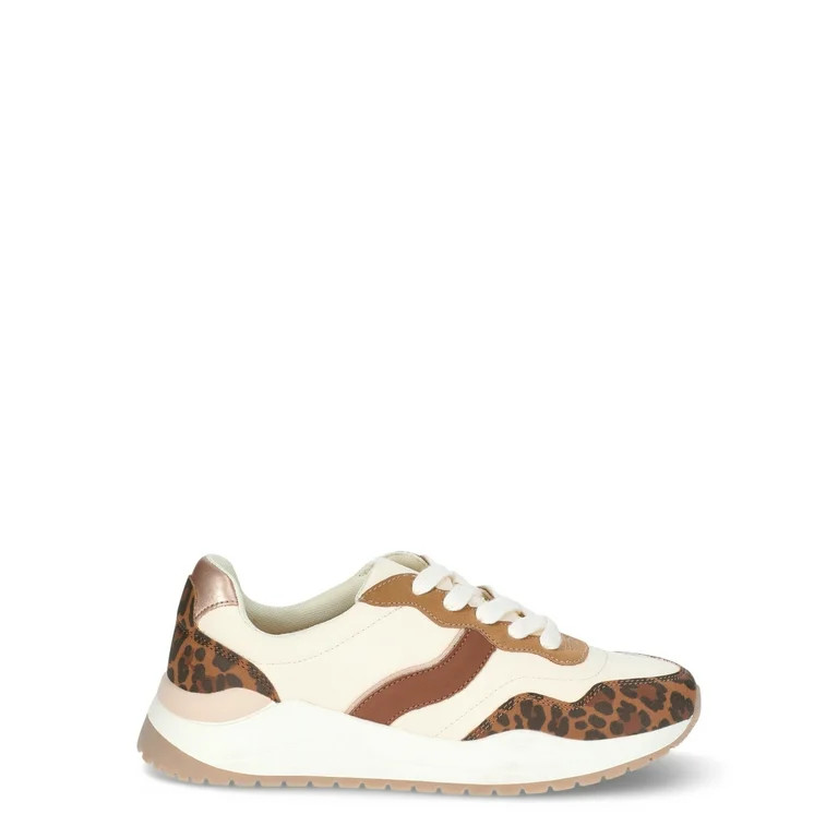 Time and Tru Women's Chunky Jogger Sneakers, Sizes 6-12, Wide Width Available | Walmart (US)