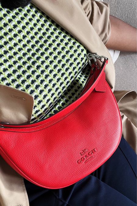 If you are looking for a beautiful bright red bag. This one is for your under $140. It adds that beautiful pop of color to your outfits

#LTKitbag #LTKSeasonal #LTKstyletip