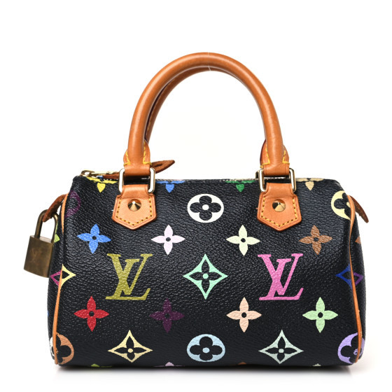 Monogram Multicolor Mini Sac HL Speedy Black | FASHIONPHILE (US)